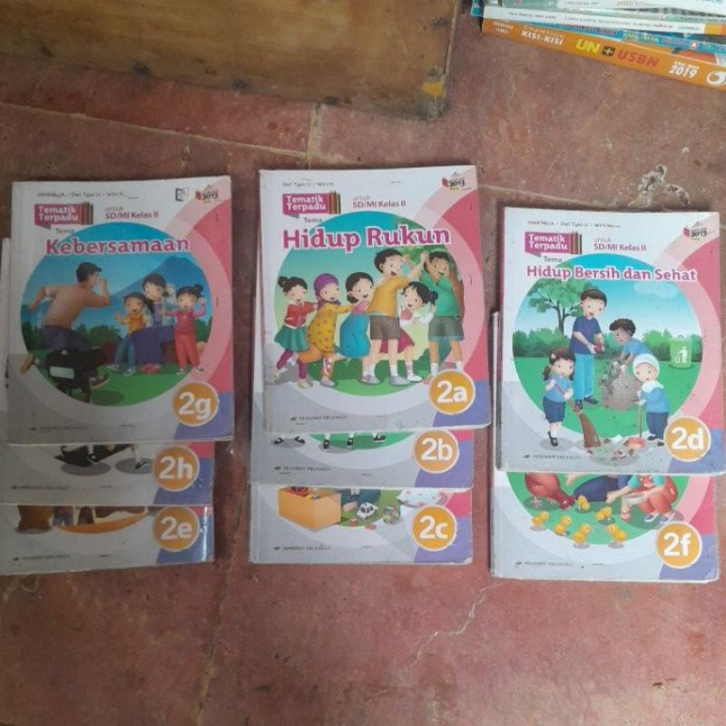 Jual Buku Tematik Terpadu Untuk Sd Kelas 2 Tema 2a 2b 2c 2d 2e 2f 2g 2h