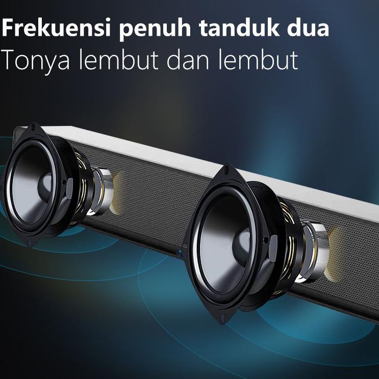 Jual Terbaik Cod Sound Bar Fleco Super Bass Original Speaker Hp Speker