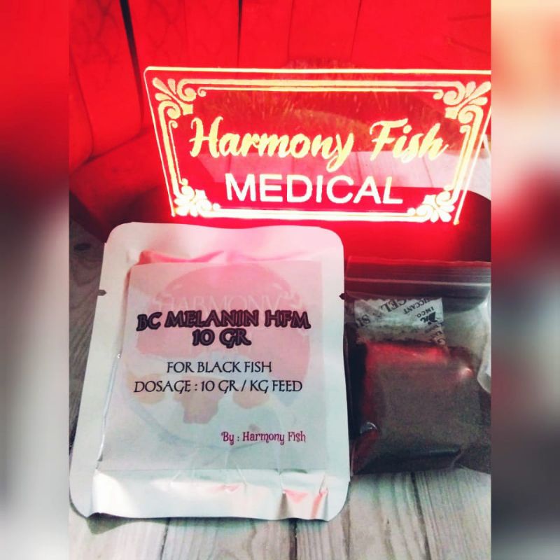 Jual BC MELANIN HFM 100GR BUBUK POWDER Vitamin Pigmen Warna Hitam Black ...