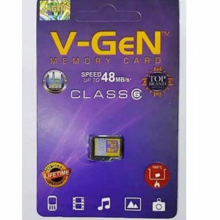 Jual Produk Update Memory Card Vgen 4GB 8GB 16GB 32 GB Original Class 6