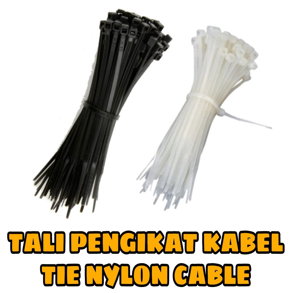 Jual Tali Ripet Nylon Cable Cable Ties Pengikat Kabel Serbaguna Isi