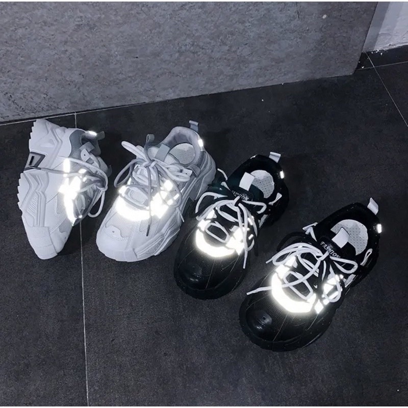 Jual SEPATU GLOW IN THE DARK / SEPATU REFLEKTIF COWOK CEWEK / SEPATU
