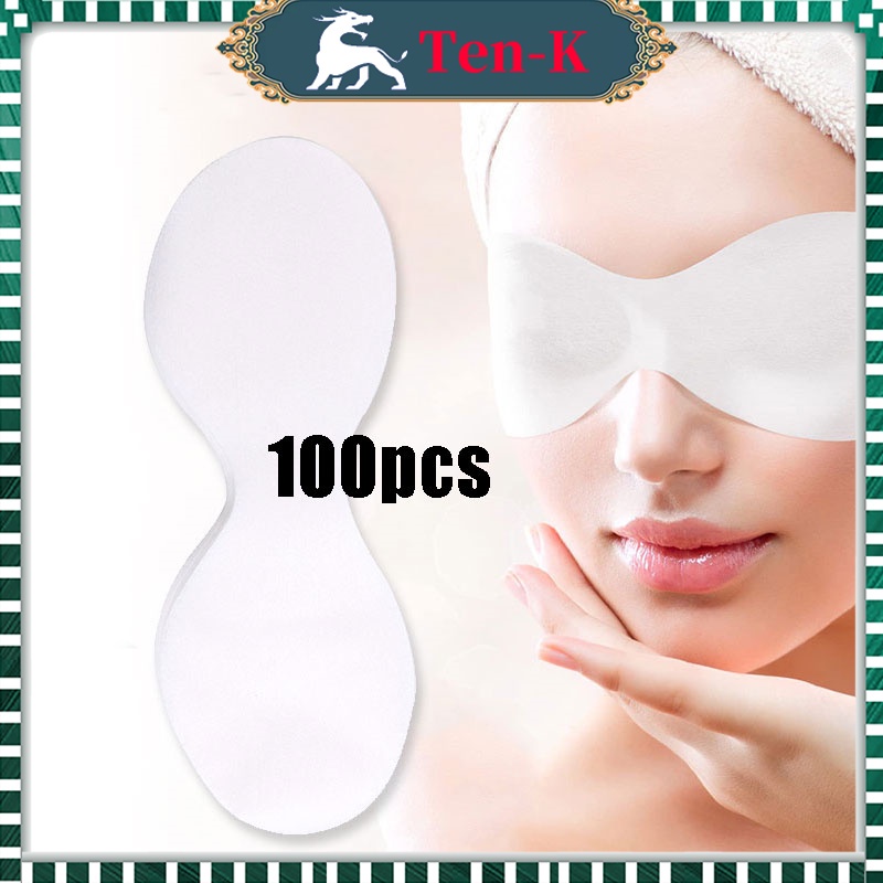 Jual 200PCS Disposable Pure Cotton Eye Mask Eye Patches For Tired Eyes