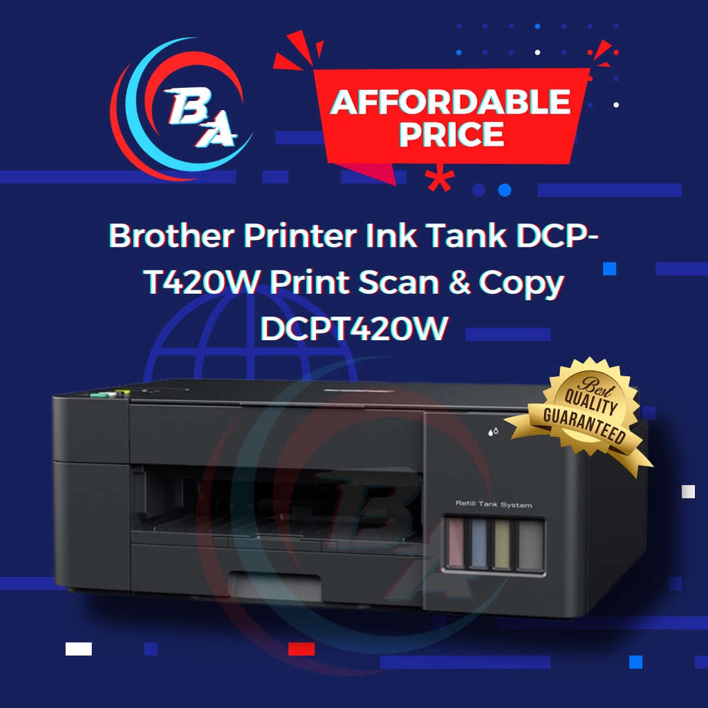 Jual Brother Printer Ink Tank DCPT420W Print Scan & Copy DCPT420W