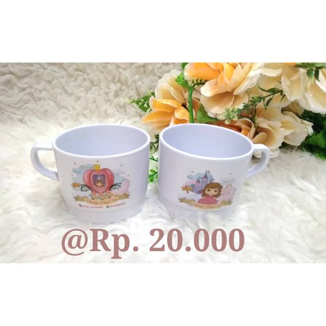 Jual Souvenir Hampers Gelas Melamin Melamine Pendek Ceper Satuan ...