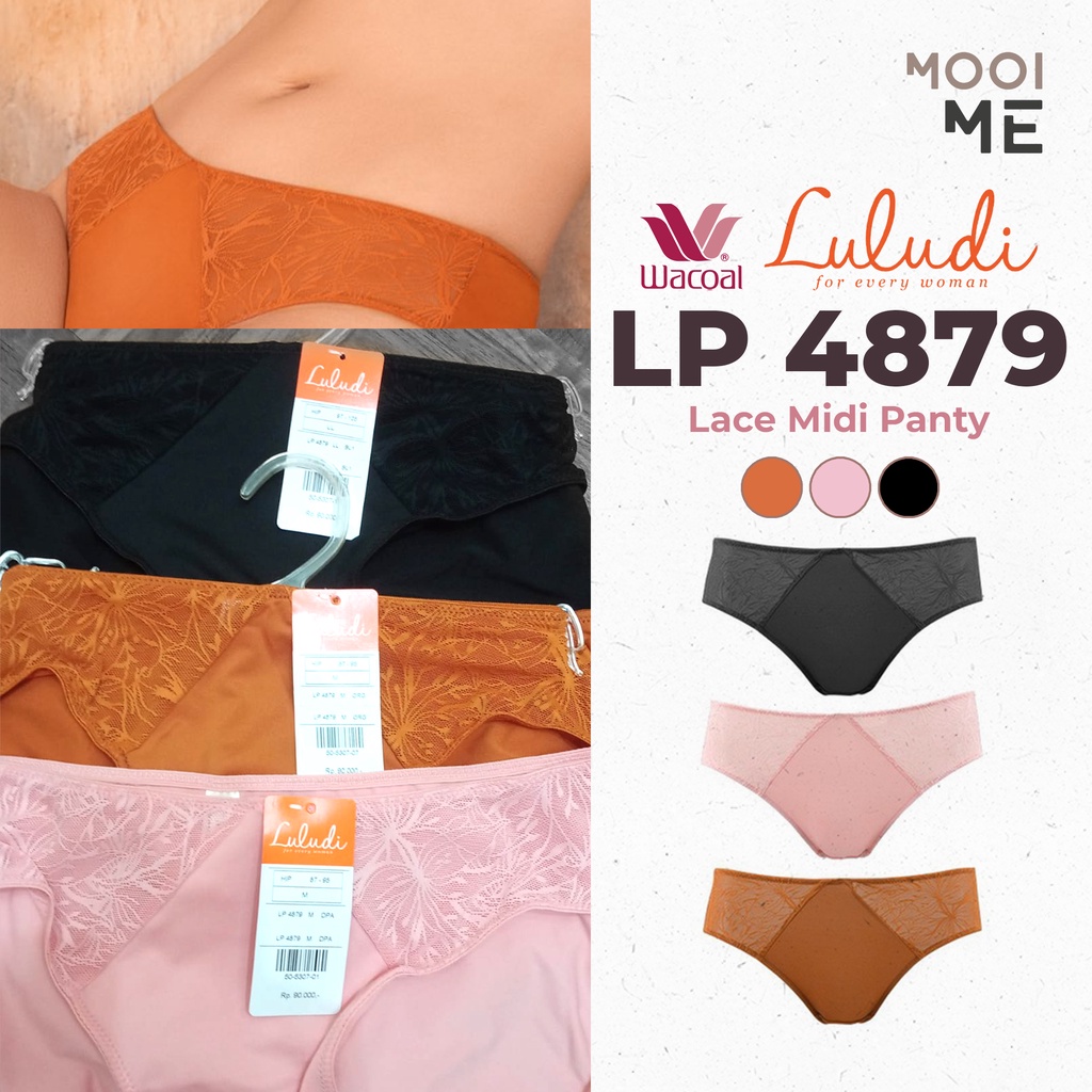 Jual Luludi LP 4879 Midi Panty (Celana Dalam) Lace (Renda) Shopee