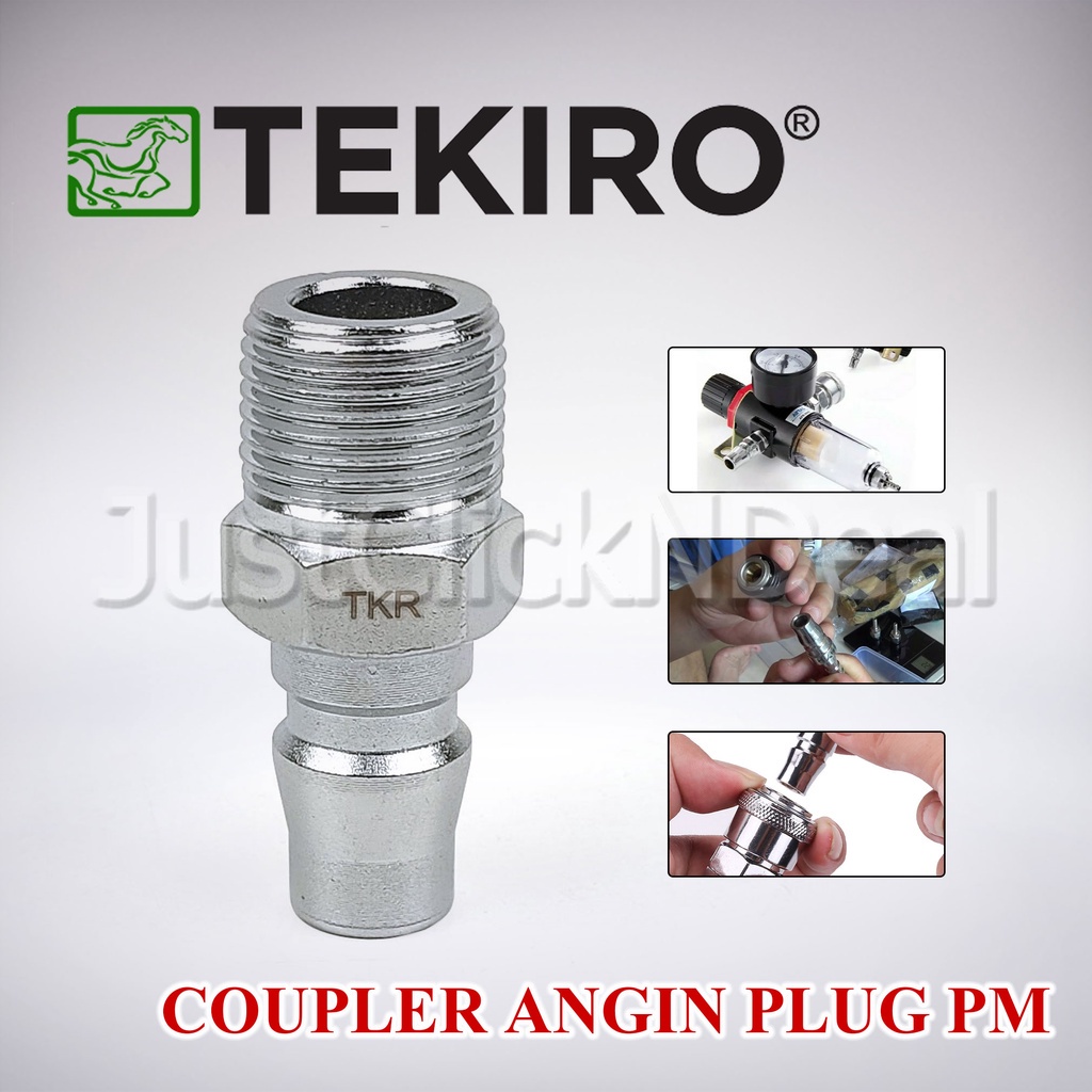 Jual Tekiro Quick Coupler Plug 20 30 40 PM Adapter Sambungan Selang ...