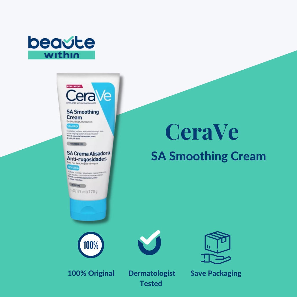 Jual [MOISTURIZER] CeraVe Salicylic Acids Smoothing Cream Shopee