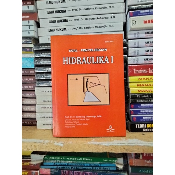 Jual Buku Soal-penyelesaian Hidraulika 1 Bambang Triatmodjo | Shopee ...