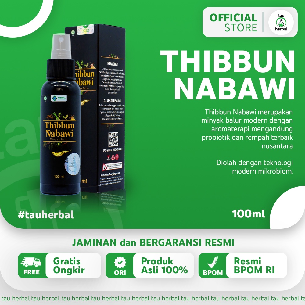 Jual Minyak Balur Aromatherapy Modern Thibbun Nabawi Untuk Pijat Herbal