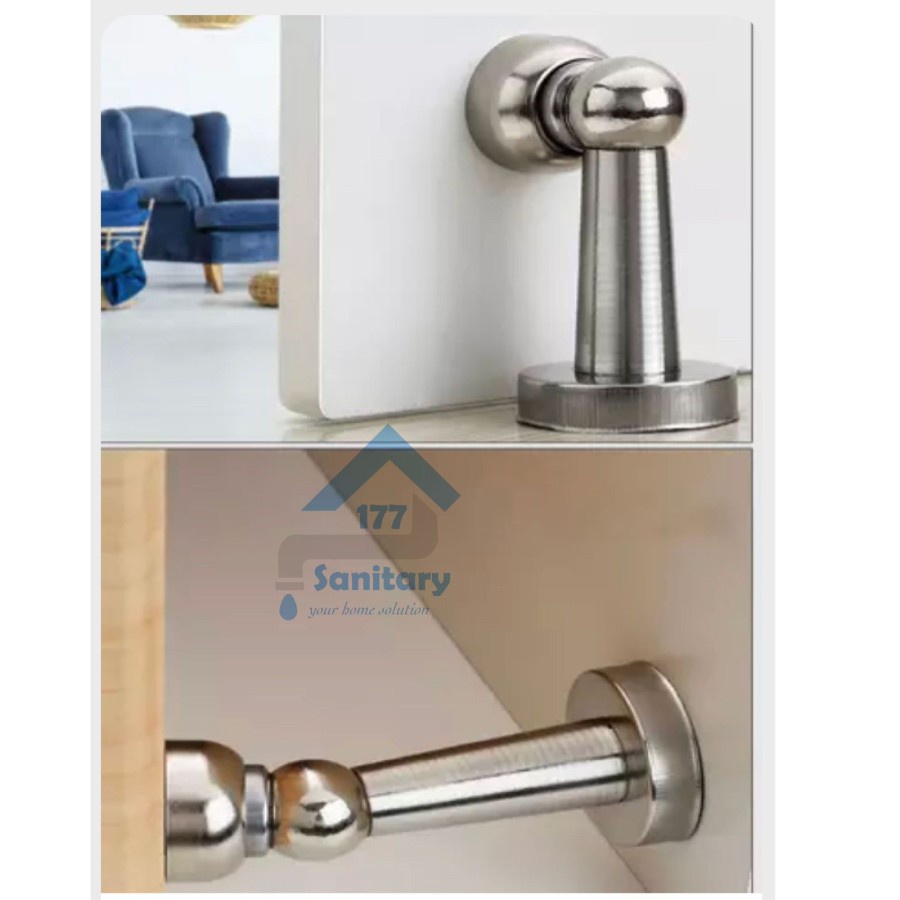 Jual Door Stop Stainless Murah AMN Penahan Pintu Doorstop