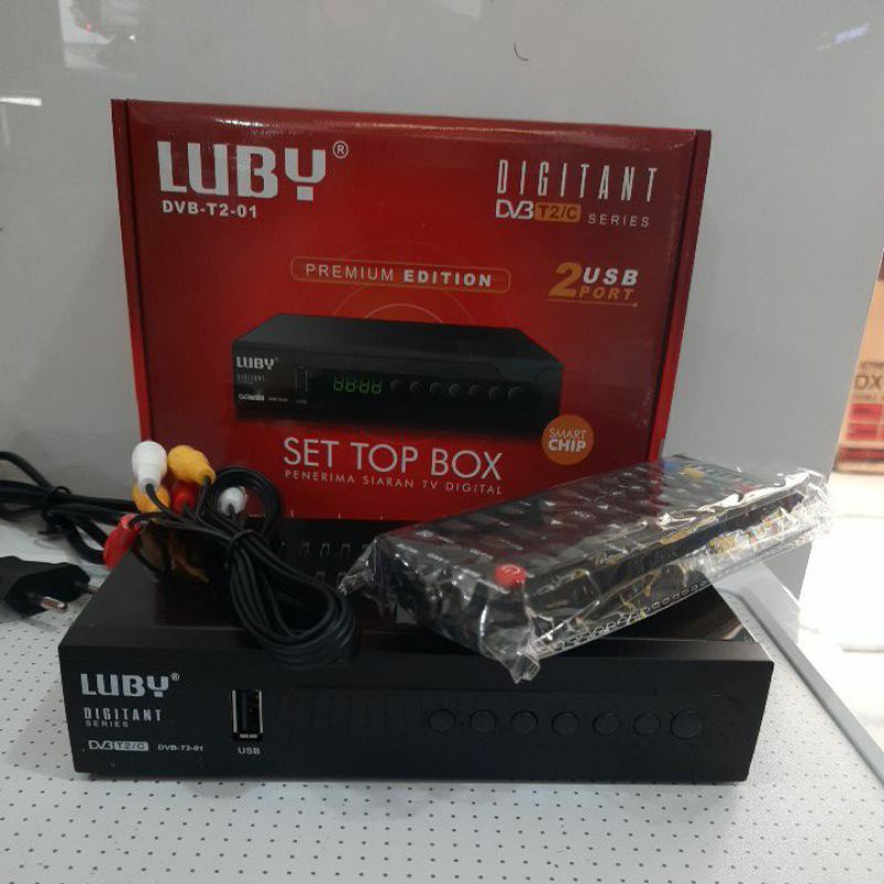 Jual Luby set top box tv digital STB Shopee Indonesia