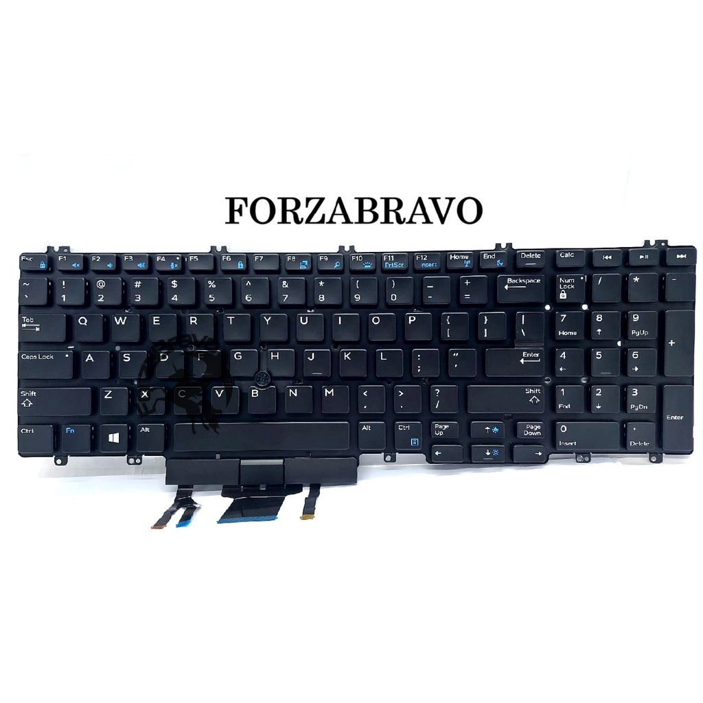 Jual Keyboard For Laptop Dell Precision 7730 7530 E7530 M7530 Series ...