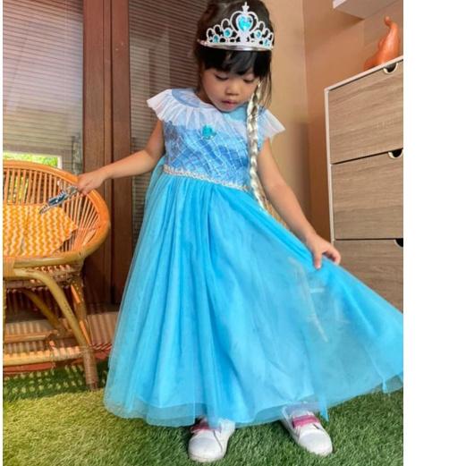 Jual Flash Sale !! Gaun princess 1-8 tahun frozen elsa | Shopee Indonesia