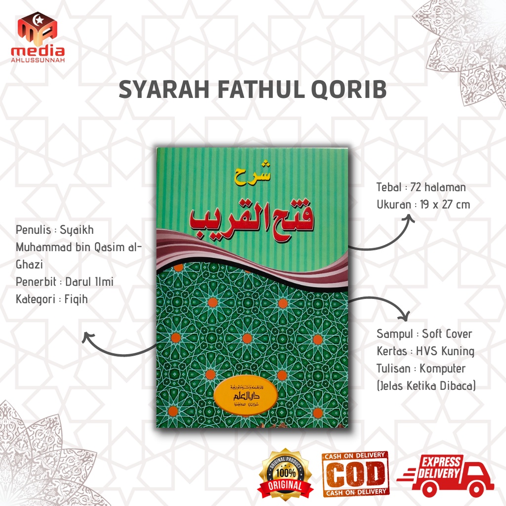 Jual Kitab Syarah Fathul Qorib Penerbit Darul Ilmi Soft Cover