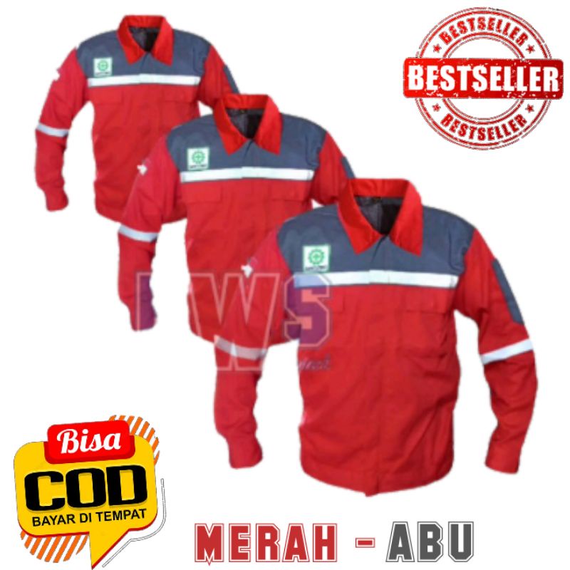 Jual Wearpack Atasan Lengan Panjangkemeja Safety K3baju Tambangseragam Kerja Kantorwearpack