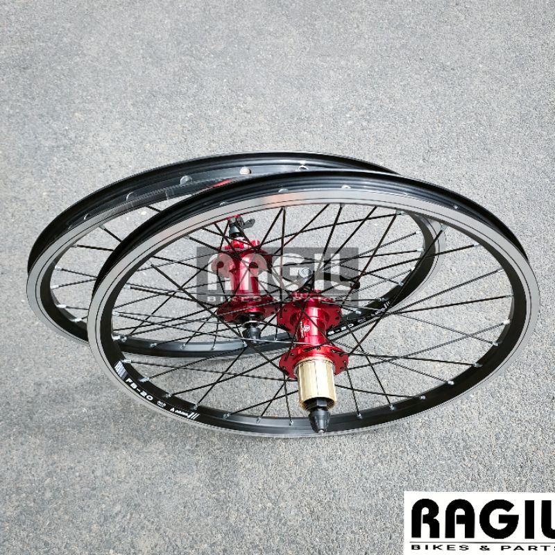 Jual Wheelset Sepeda Araya Inch Velg Rim Rims Double Wall Alloy Fb Hub Freehub Bearing