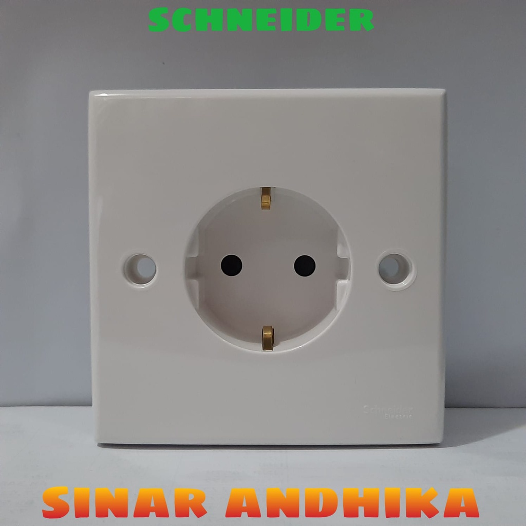 Jual STOP KONTAK 1 GANG S-CLASSIC SCHNEIDER E426_16S | Shopee Indonesia