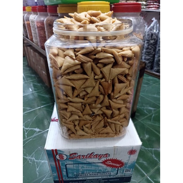 Jual Samosa Abon Ayam Manis Pedas Premium SariKaya 250 Gram Shopee Indonesia