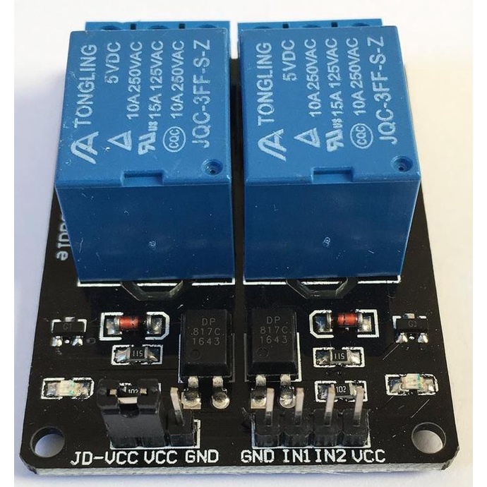 Jual Modul Relay 2 Channel 5V Optocoupler | Shopee Indonesia