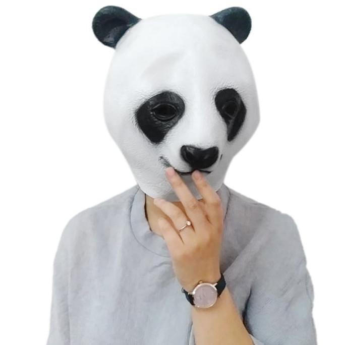 Jual TOPENG PANDA BEAR TAMAN SAFARI HEWAN FULL LATEX HALLOWEEN ...