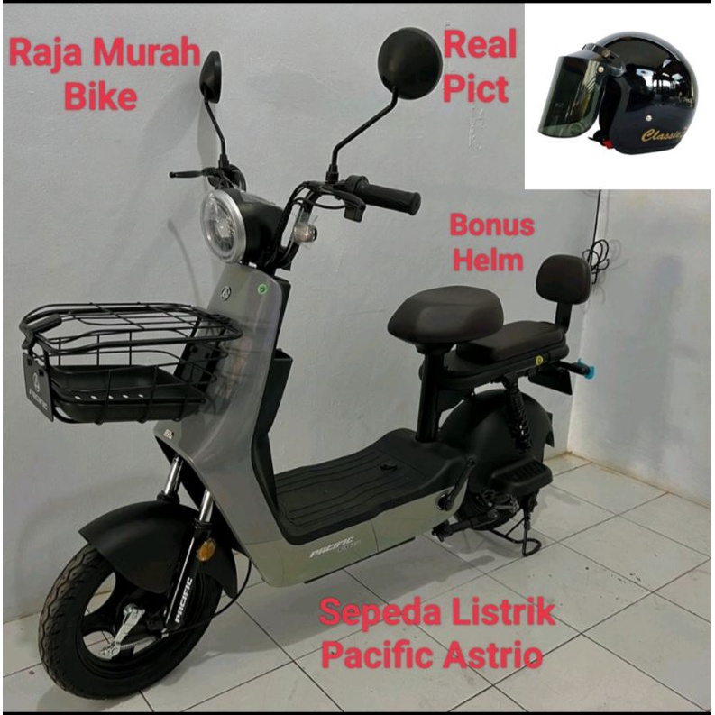 Jual Sepeda Listrik Pacific Astrio Bergaransi Sepeda Listrik E-Bike ...