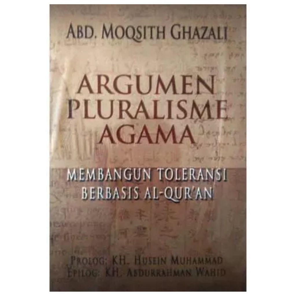 Jual Argumen Pluralisme Agama Membangun Toleransi Berbasis Al Quran