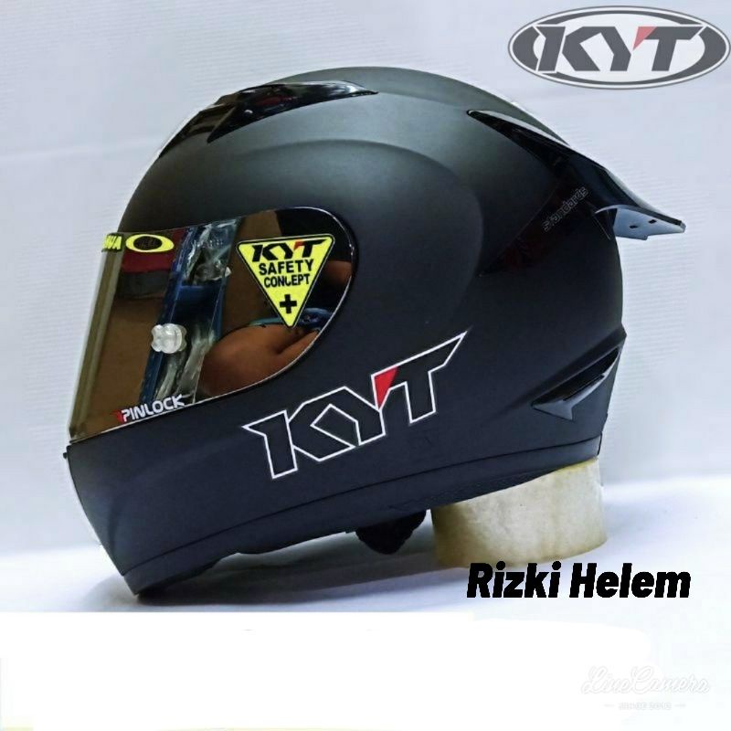 Jual Helm Full Face Kyt R Hitam Glossy Custom Redbull Kyt R Helm Kyt Fullface Helem