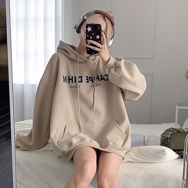 Hoodie oversize 2025 di shopee