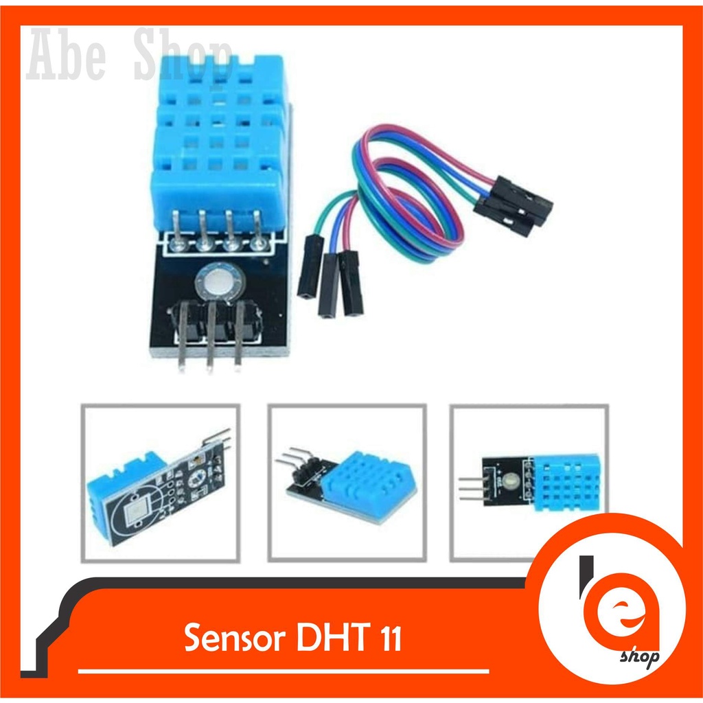 Jual Sensor Suhu Dan Kelembapan DHT11 Modul DHT 11 Humidity Temperature ...