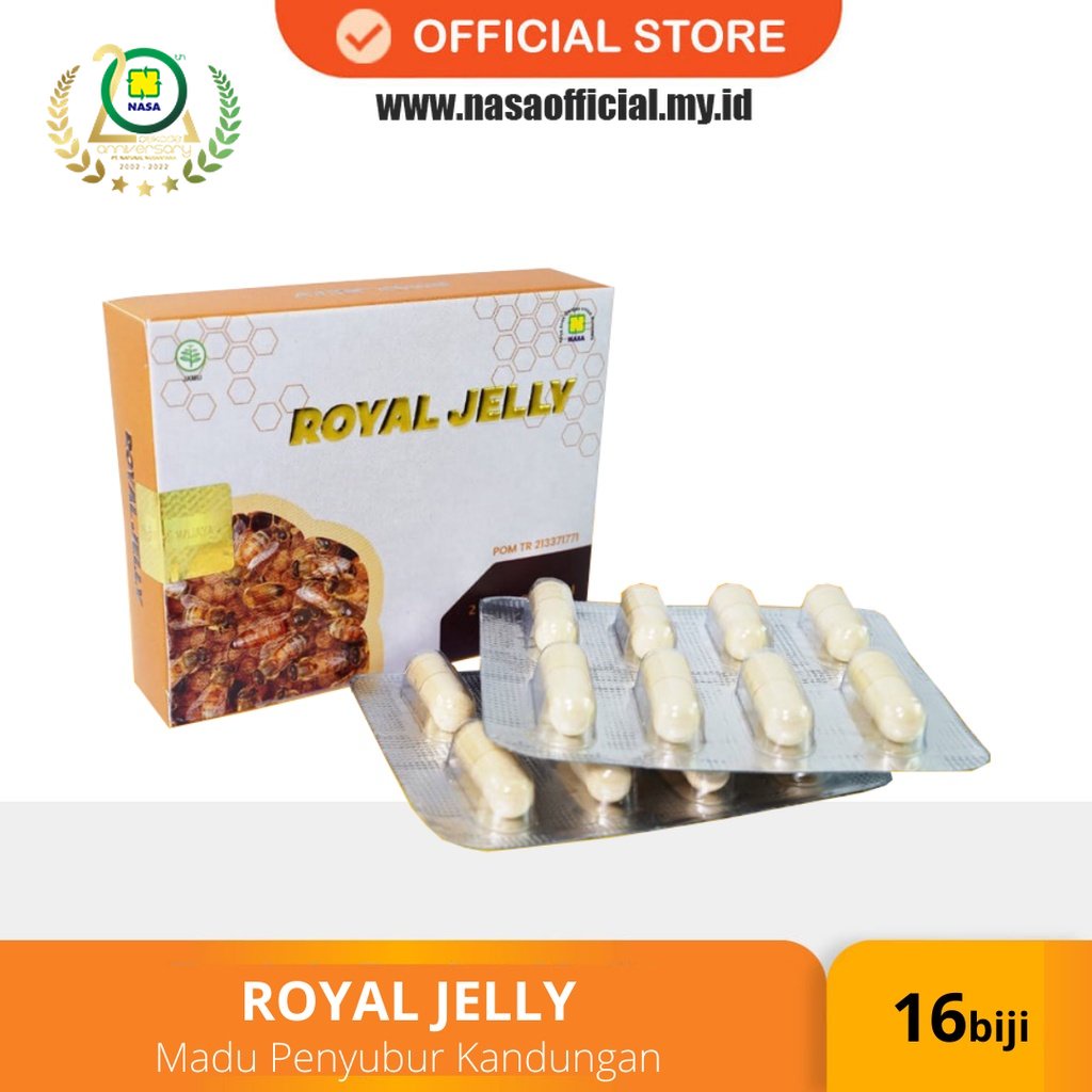 Jual Natura Royal Jelly Original Mengatur Keseimbangan Hormon Pengganti