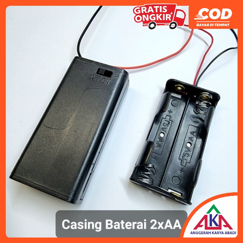 Jual Tempat Dudukan Baterai X Aa X Jumbo Case Battery Holder Diy Shopee Indonesia