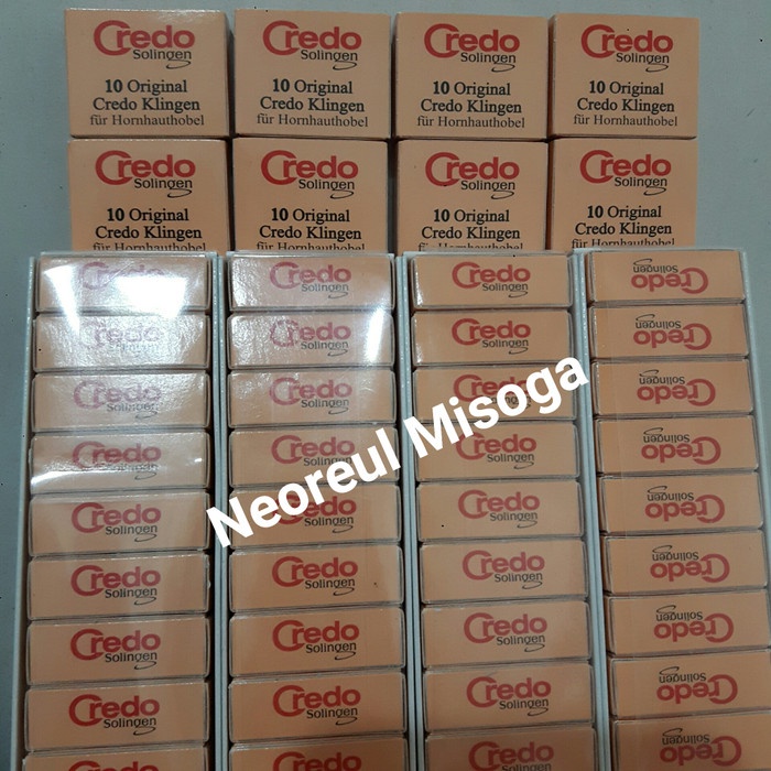 Jual Hadir Silet Credo Solingen Original Made In Germany ( Isi 1 Dus 10 ...