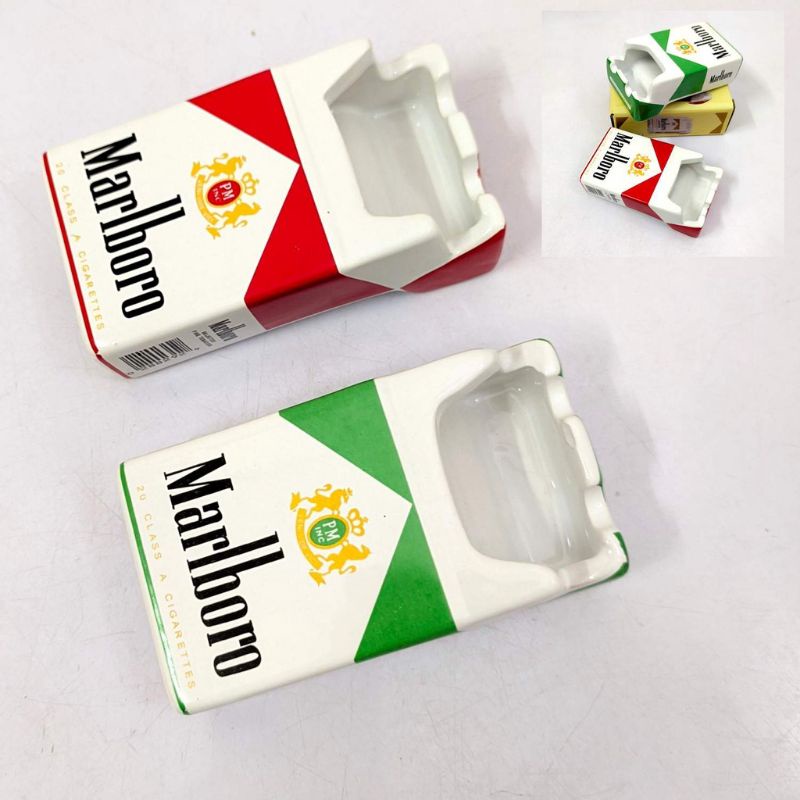 Jual Asbak / Tempat abu rokok model bungkus rokok | Shopee Indonesia