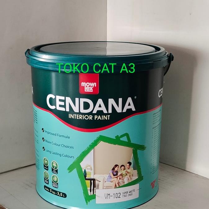 Jual Mowilex Cendana 102 Super White 5kg Cat Tembok Shopee Indonesia 2940