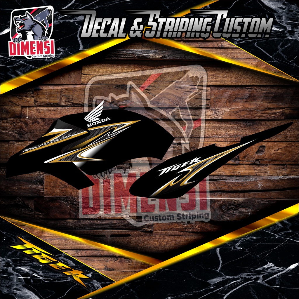 Jual STRIPING TIGER REVO HEREX VARIASI TERBARU STIKER MOTOR TIREV ...