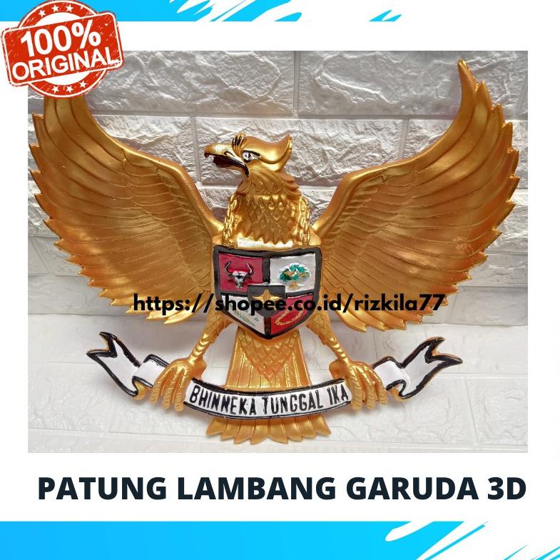 Jual [KODE SEMQD] Gambar Presiden Dan Wakil Lambang Patung Burung ...