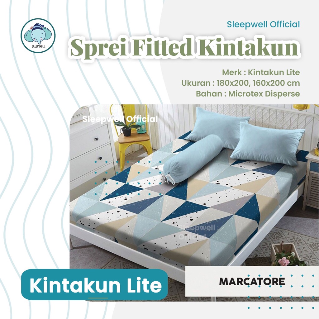 Jual Kintakun Lite Sprei 180x200 / 160x200 Tinggi 20 Cm - Aruna Aydan ...