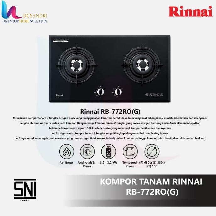 Jual Available Built In Gas Hob Rinnai Kompor Gas Tanam Tungku Rinnai