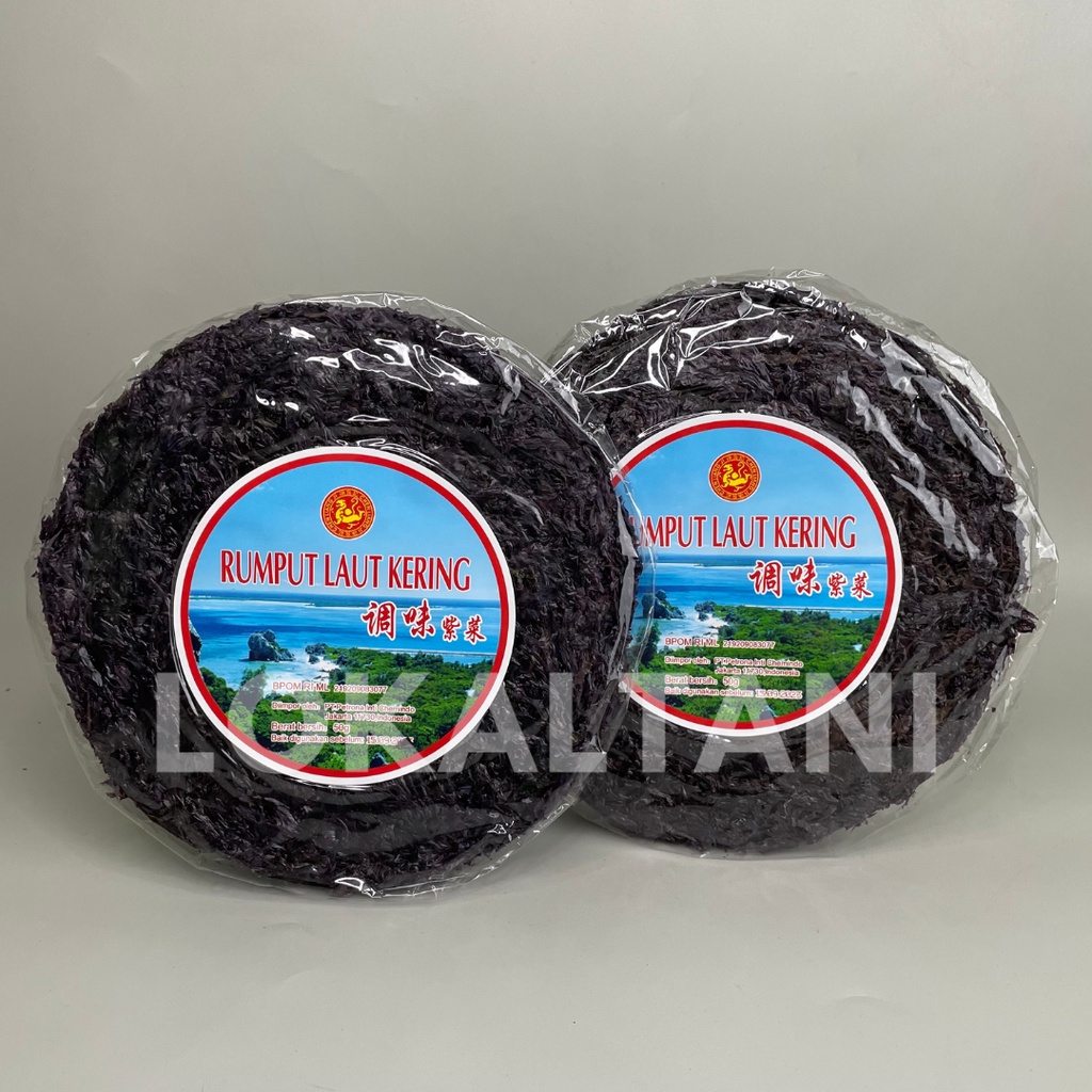 Jual Rumput Laut Kering / Chenliang ji Rumput laut kering / Makanan ...