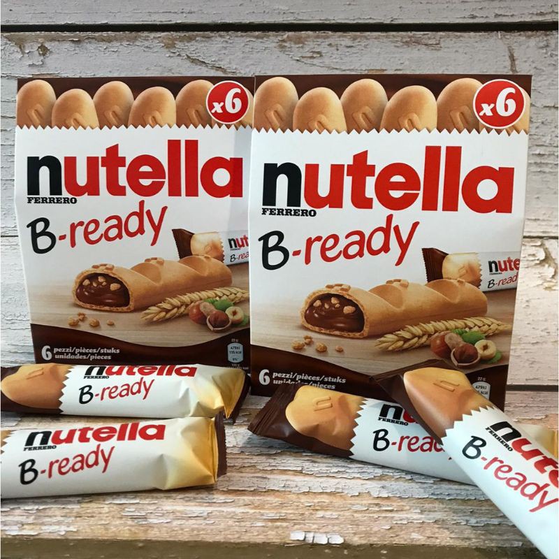 Jual Nutella Bready 1 Pcs Halal Ferrero Nutella B-ready HALAL | Shopee ...