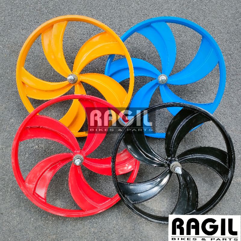 Jual VELG RACING BMX BESI BEARING SEPASANG DEPAN BELAKANG RIMS RIM ...