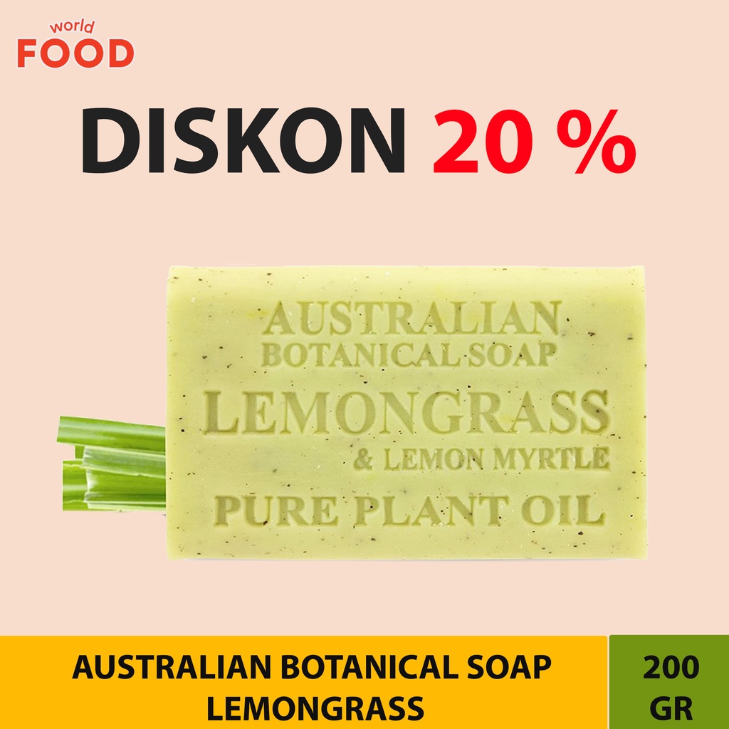 Jual AUSTRALIAN BOTANICAL SOAP LEMONGRASS Shopee Indonesia