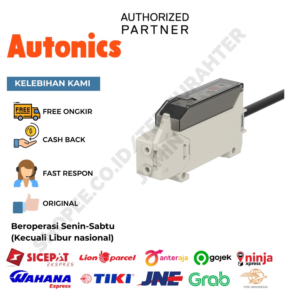 Jual Autonics Fiber Optic Sensor Bf Rx Vdc Shopee Indonesia