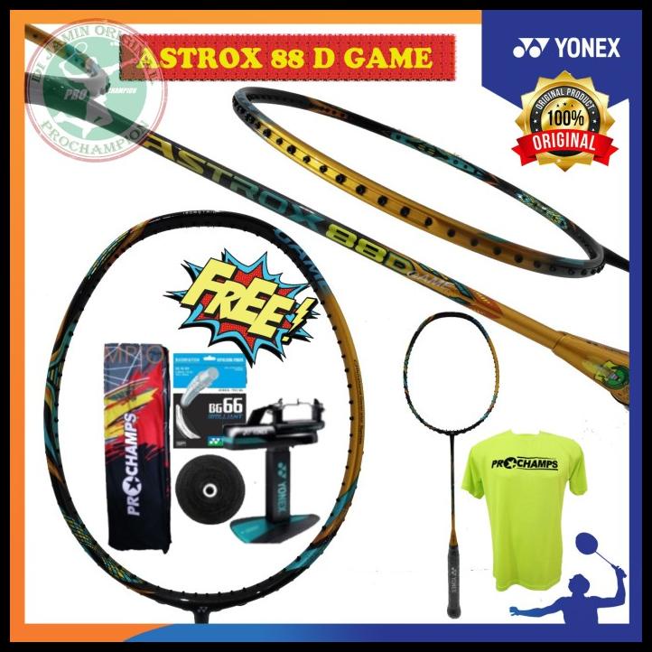 Jual New Yonex Astrox 88D 88 D Game Raket Badminton Original | Shopee ...