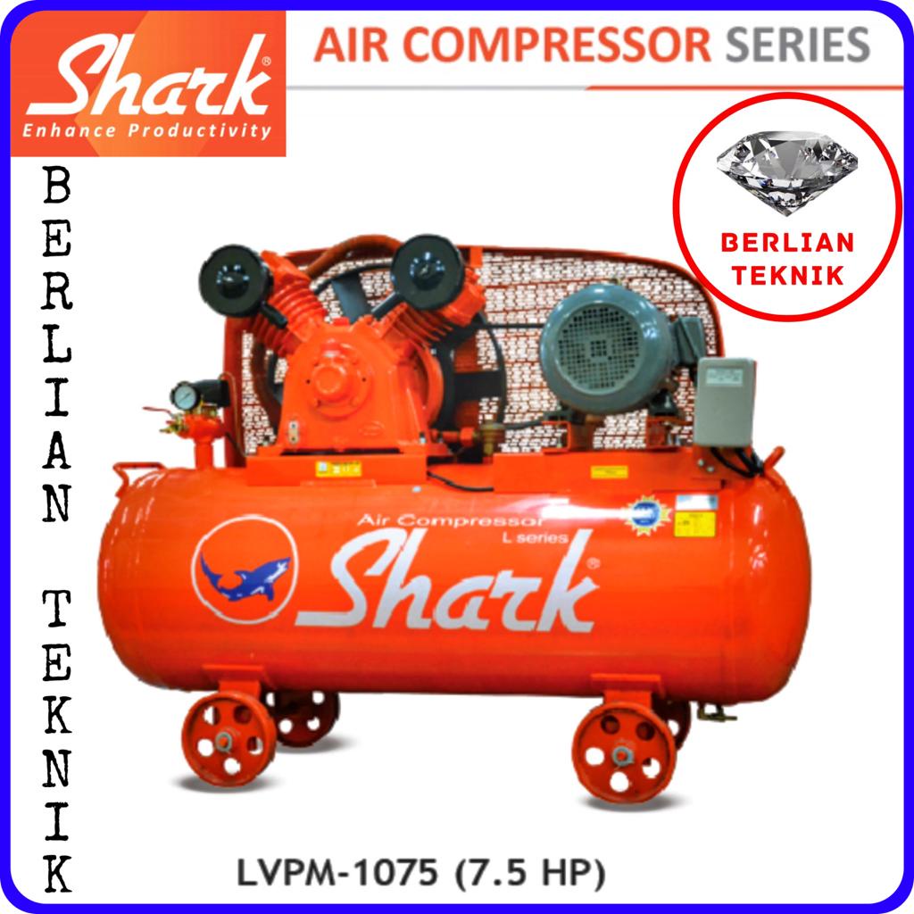 Jual Kompresor Angin Shark 7.5 HP LVPM 1075 Air Compressor Auto ...