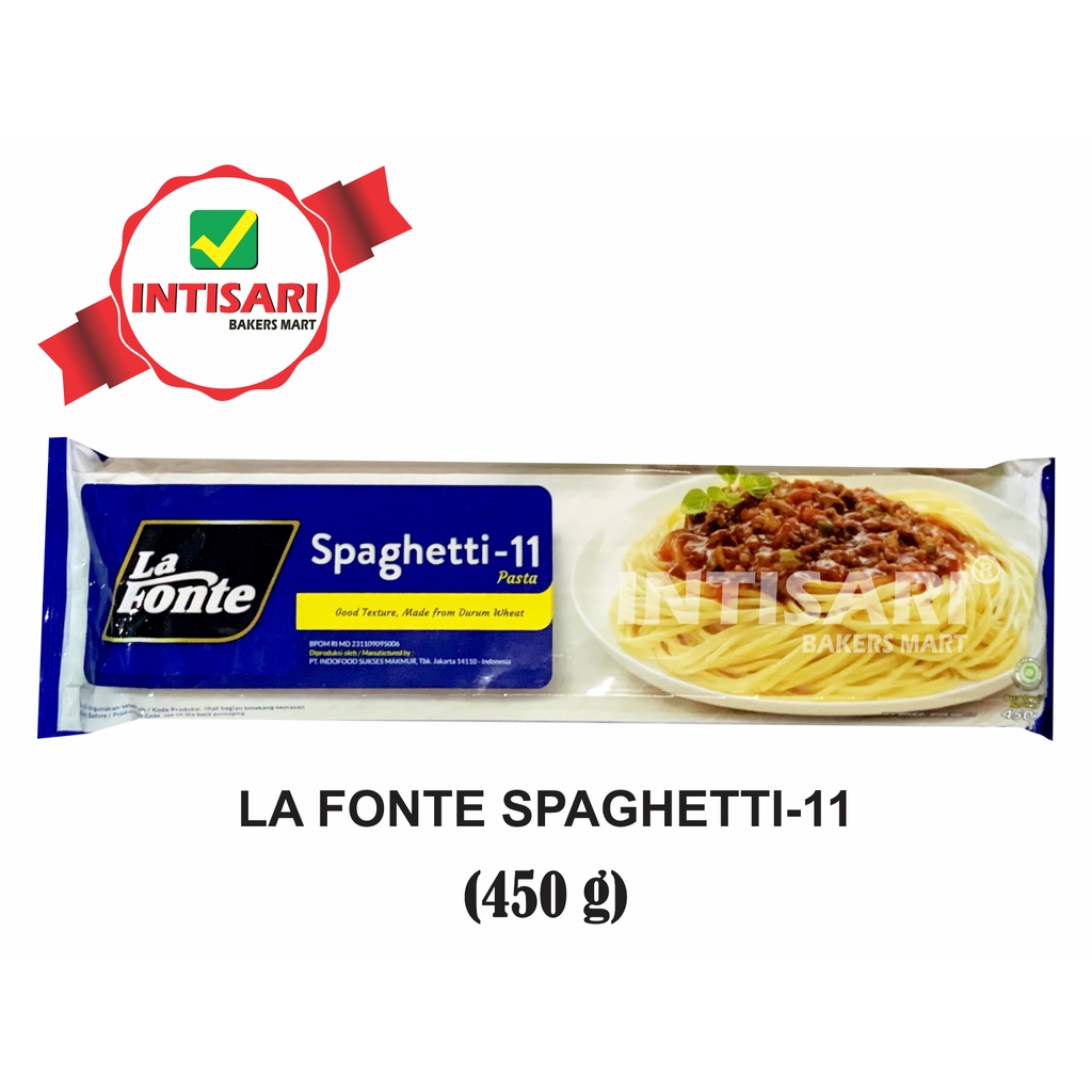 Jual LA FONTE SPAGHETTI-11 450 G | Shopee Indonesia