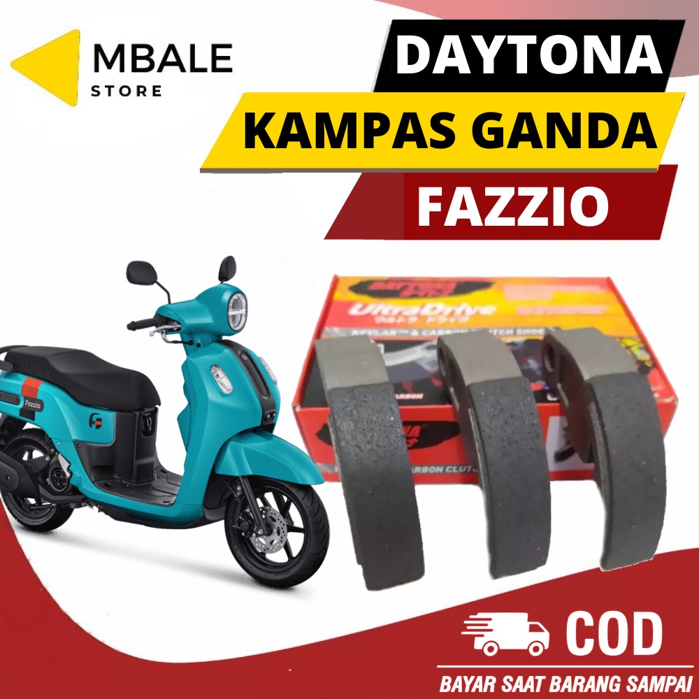 Jual Kampas Ganda Daytona Yamaha Fazzio Original 4631 | Shopee Indonesia