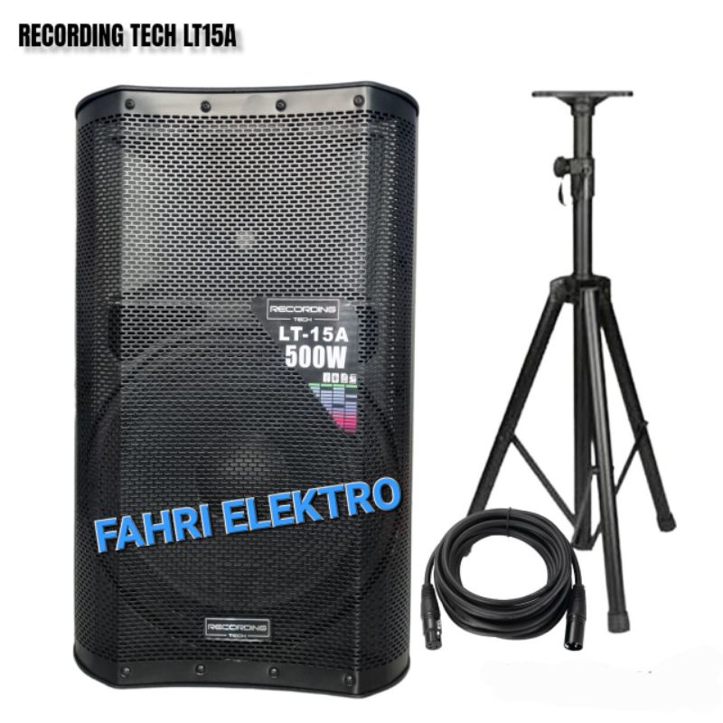 Jual Speaker Aktif 15 Inch Recording Tech Lt 15a 500w Bluetooth Control