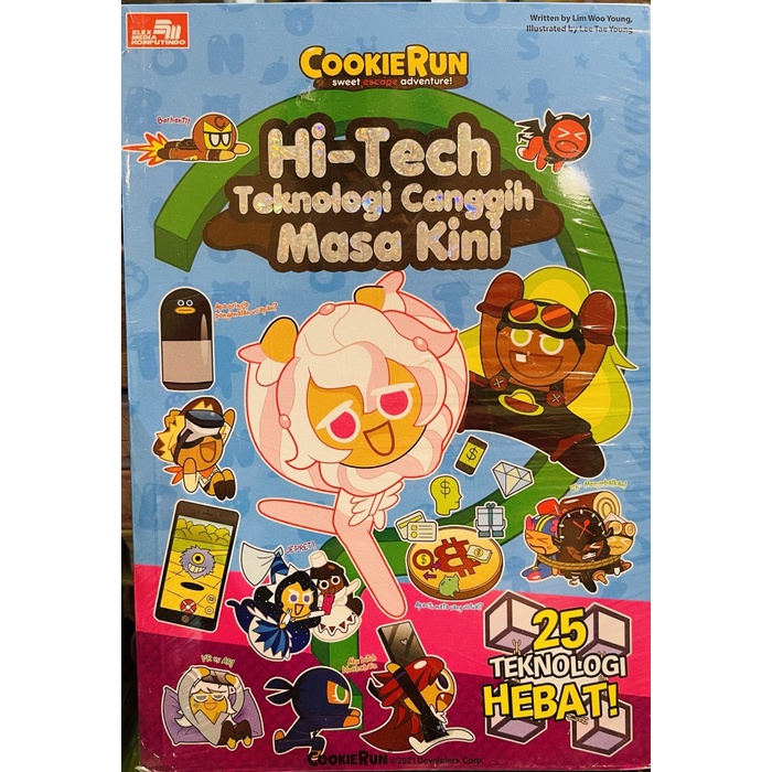 Jual Buku Komik Cookie Run Sweet Escape Adventure Hi Tech Teknologi Canggi Dvs27 Shopee Indonesia 5646